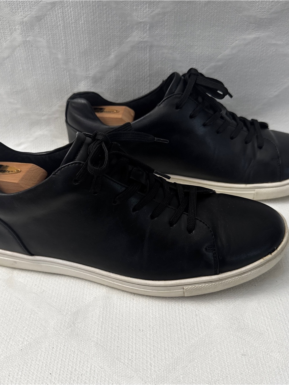 Kenneth Cole Reaction Black Casual Sneakers Men's Size 8.5 - Casual Lace-Up